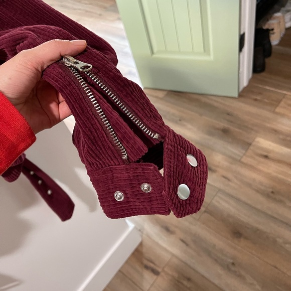 Free people  corduroy slouchy dolman jacket xs - Picture 7 of 11